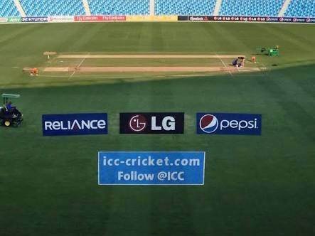 Cricket stadium branding